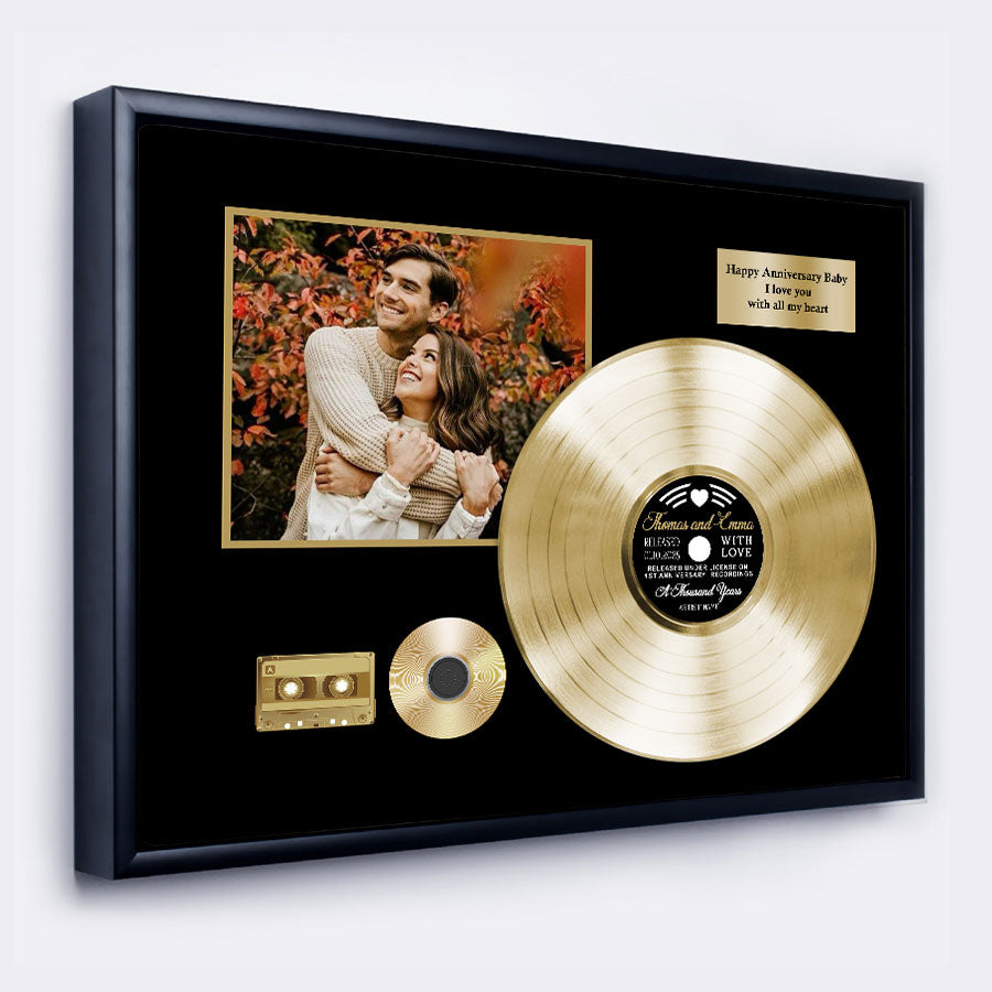 Personalized Valentine’s Day Gifts for Him | Custom Song Lyrics on Canvas