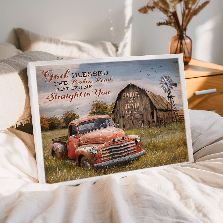 Personalized Valentine’s Day Gifts for Him | Custom Canvas Prints