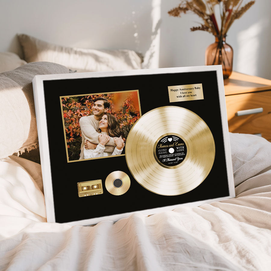 Personalized Valentine’s Day Gifts for Him | Custom Song Lyrics on Canvas