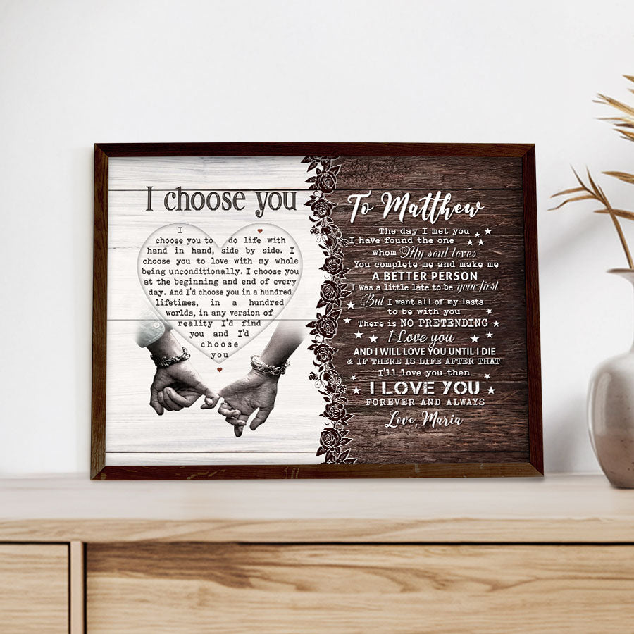 Personalized Valentine’s Day Gifts for Him | Valentine Day Canvas