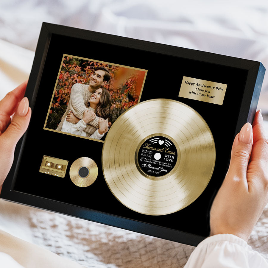 Personalized Valentine’s Day Gifts for Him | Custom Song Lyrics on Canvas