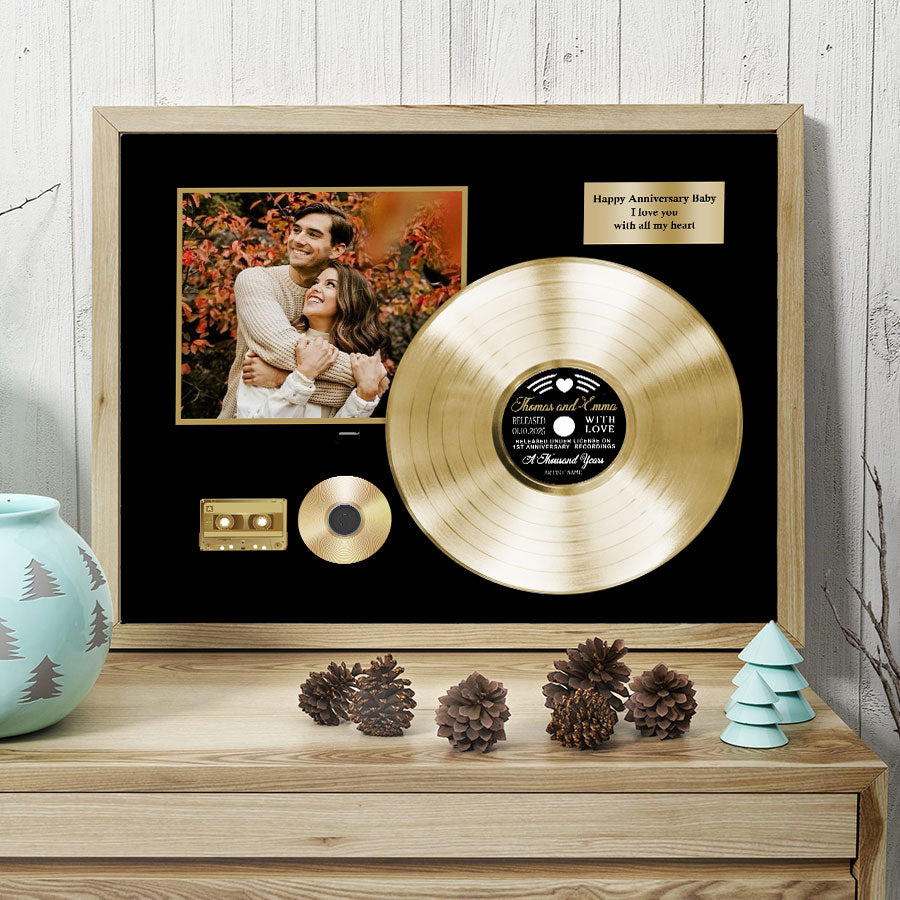 Personalized Valentine’s Day Gifts for Him | Custom Song Lyrics on Canvas