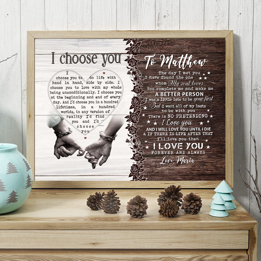 Personalized Valentine’s Day Gifts for Him | Valentine Day Canvas