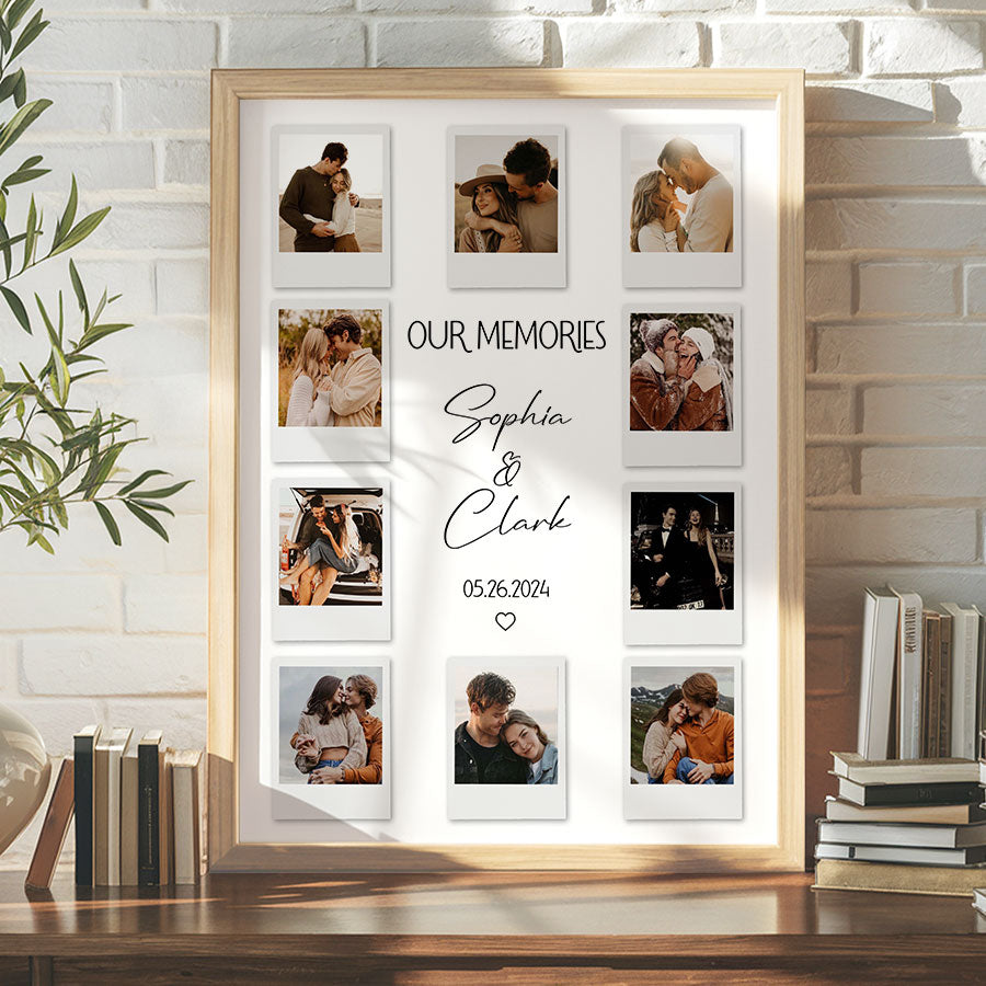 Personalized Valentine’s Day Gifts for Husband | Custom Canvas Print