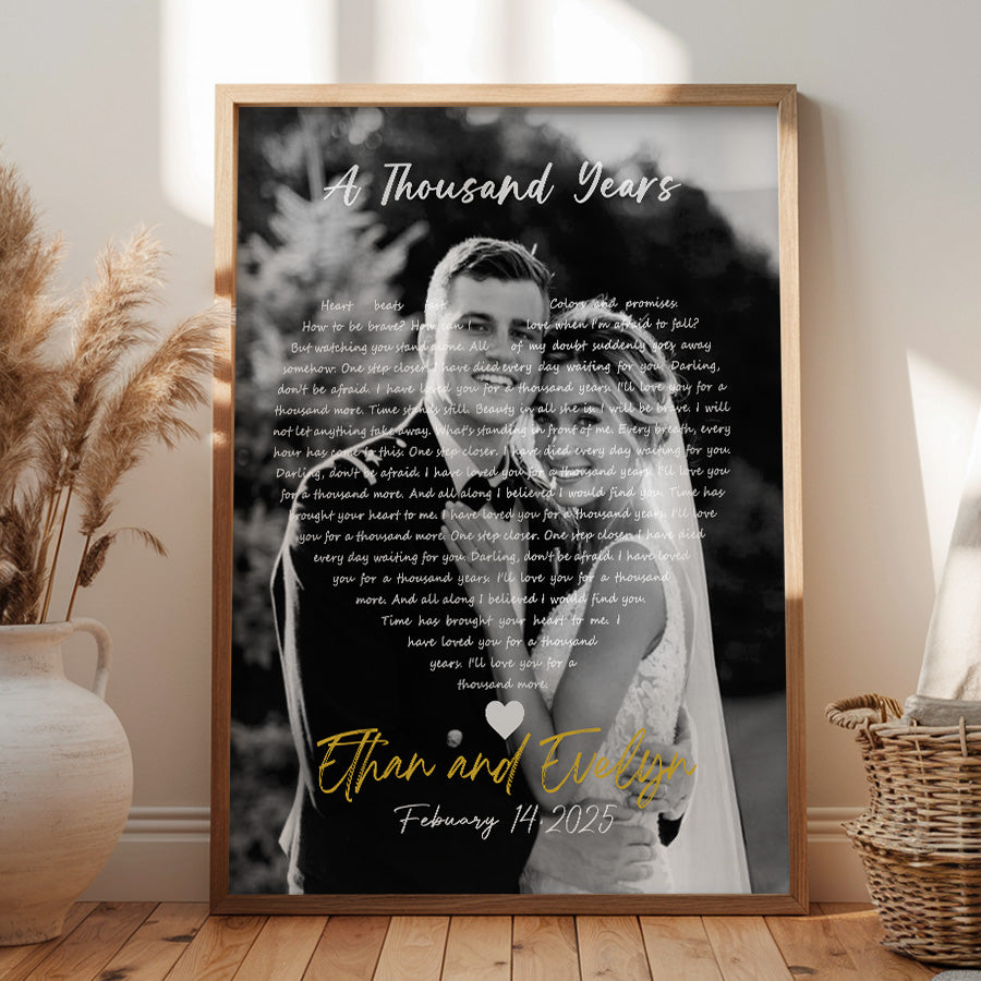 Personalized Valentine’s Day Gifts for Husband | Valentines Day Canvas