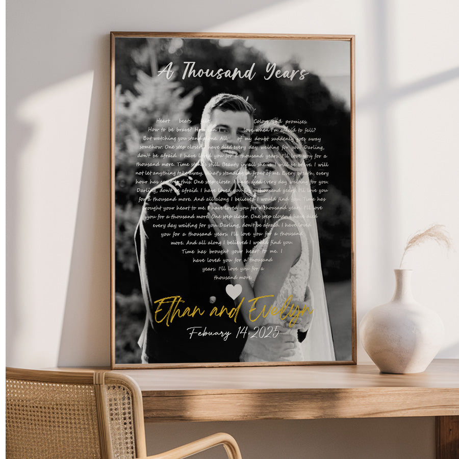 Personalized Valentine’s Day Gifts for Husband | Valentines Day Canvas
