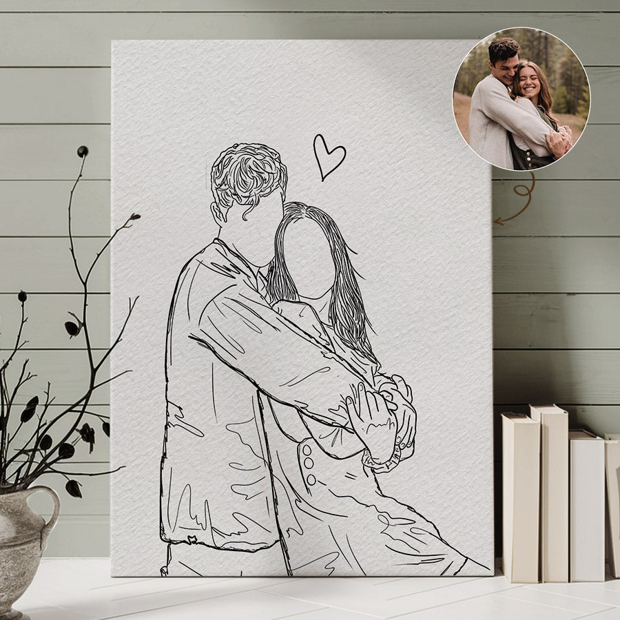 Personalized Valentine’s Day Gifts for Husband | Valentines Canvas