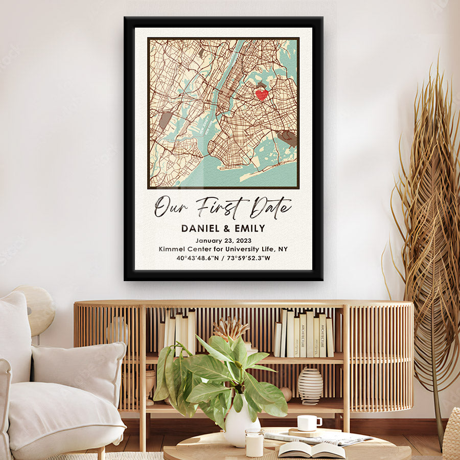 Personalized Valentine’s Day Gifts for Husband | Couples Canvas