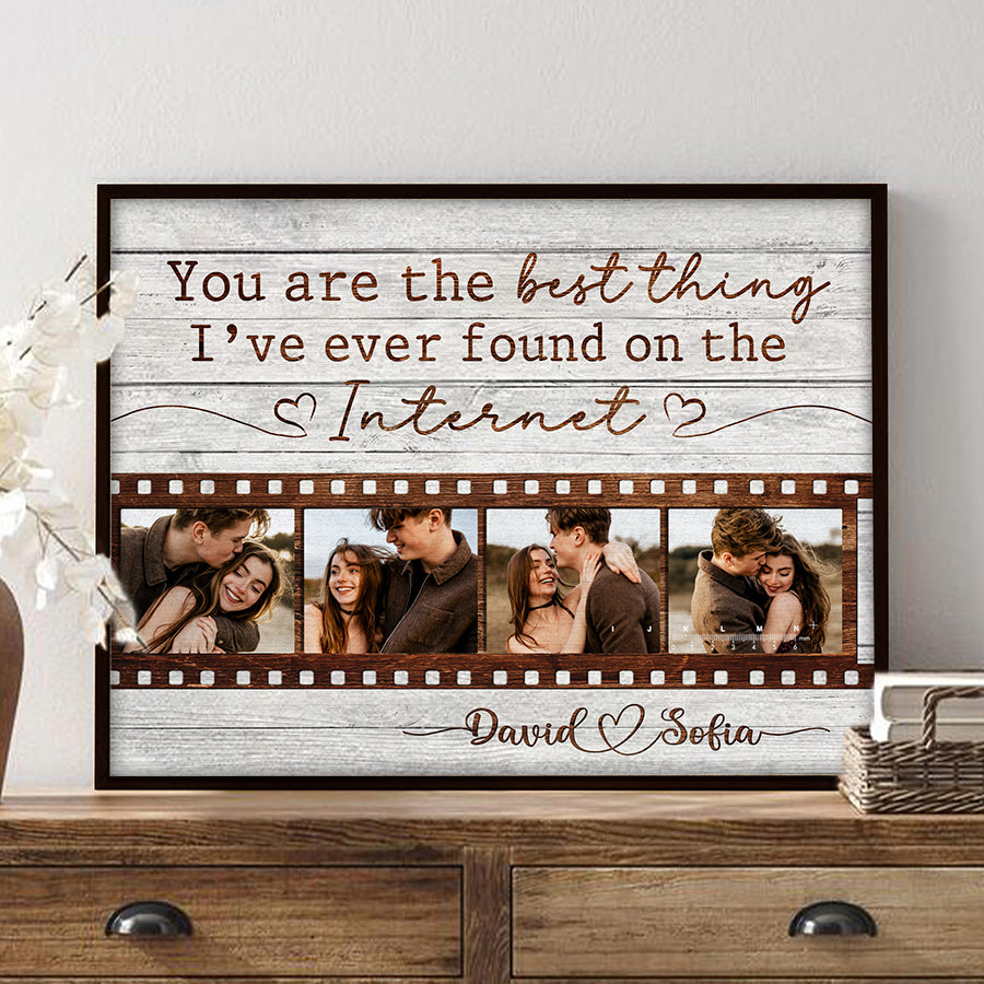 Personalized Valentine’s Gifts for Him | Custom Canvas Photo Prints