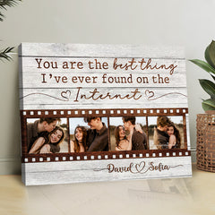 Personalized Valentine’s Gifts for Him | Custom Canvas Photo Prints