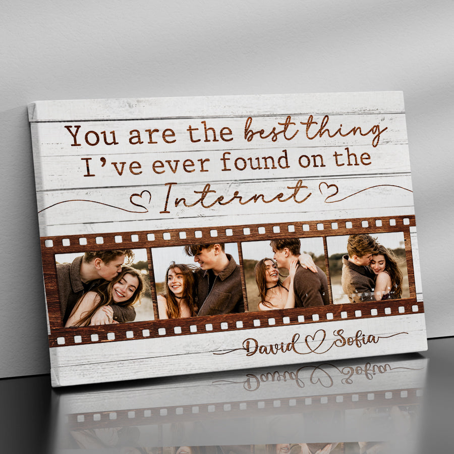 Personalized Valentine’s Gifts for Him | Custom Canvas Photo Prints
