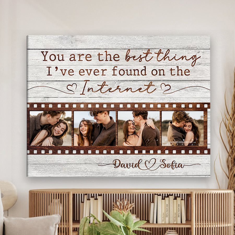 Personalized Valentine’s Gifts for Him | Custom Canvas Photo Prints