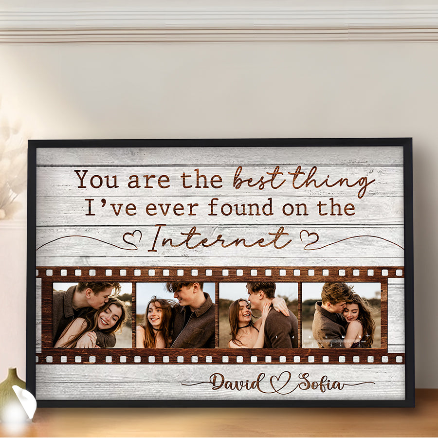 Personalized Valentine’s Gifts for Him | Custom Canvas Photo Prints