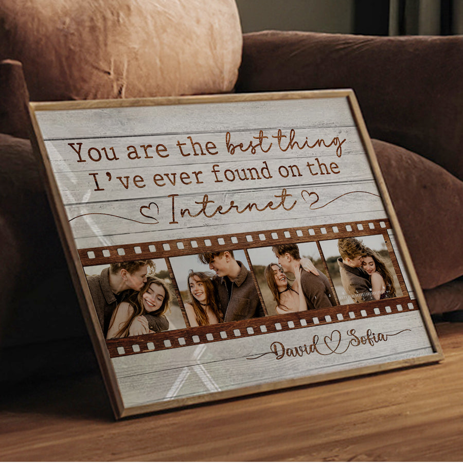 Personalized Valentine’s Gifts for Him | Custom Canvas Photo Prints