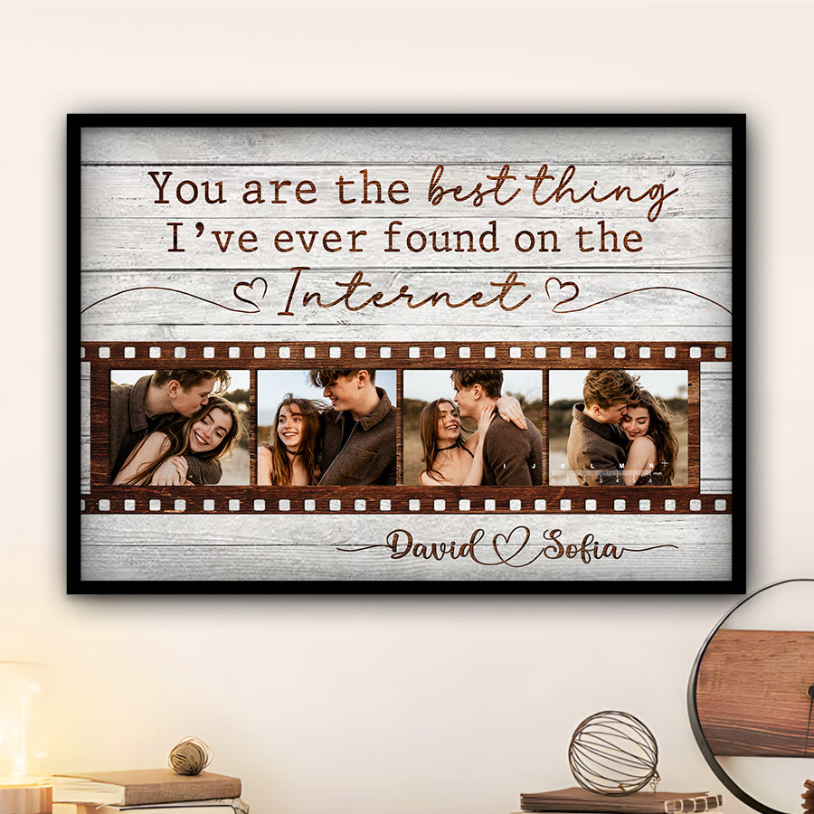 Personalized Valentine’s Gifts for Him | Custom Canvas Photo Prints