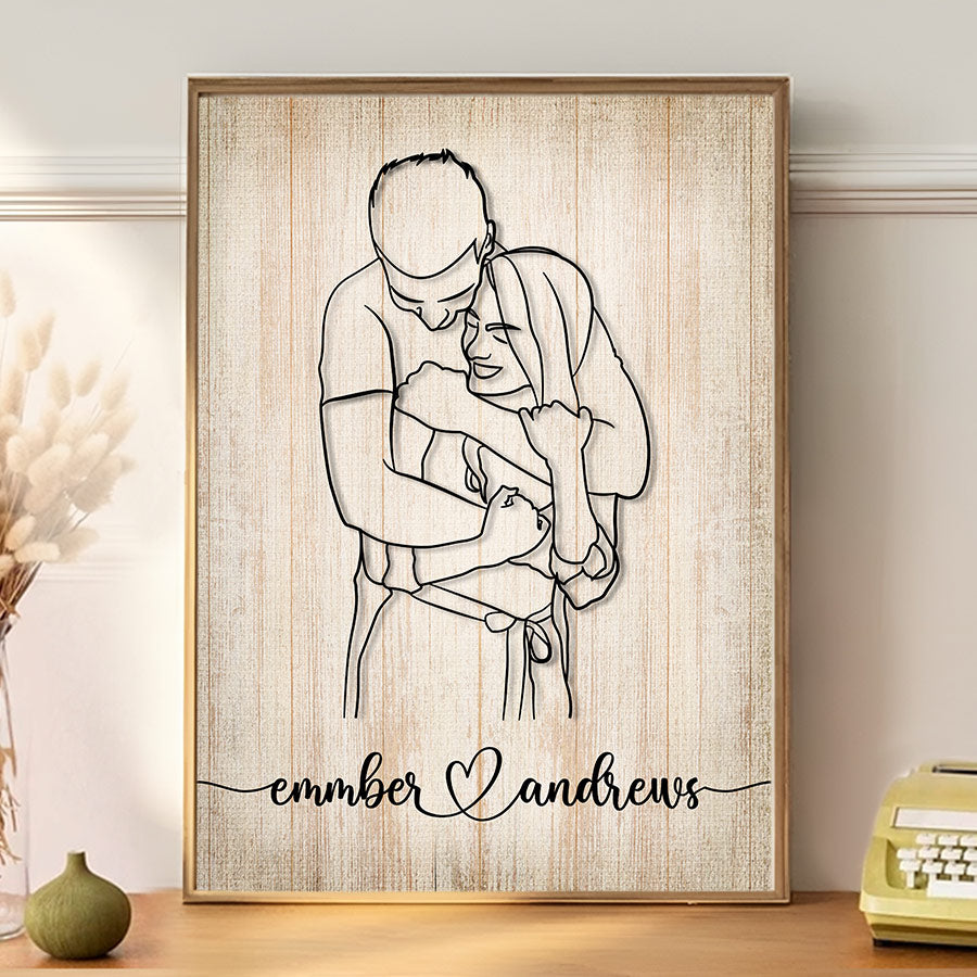 Personalized Valentines Day Gifts for Boyfriend | Canvas Photo Prints Custom