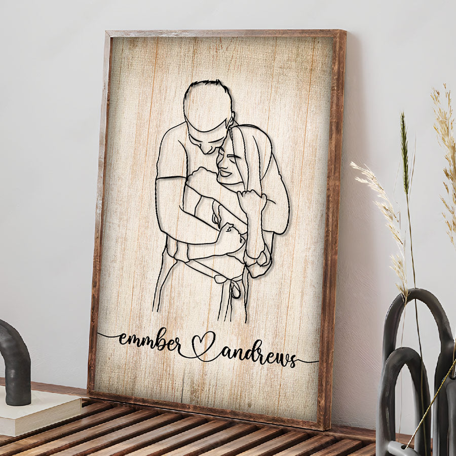 Personalized Valentines Day Gifts for Boyfriend | Canvas Photo Prints Custom
