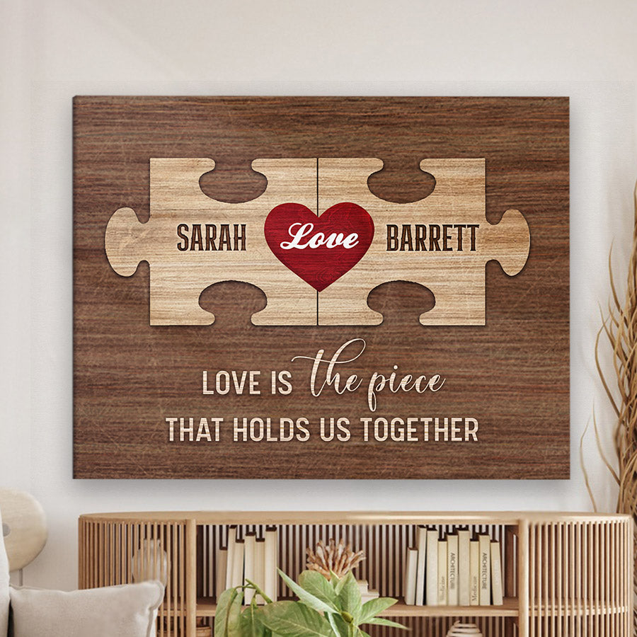 Personalized Valentines Day Gifts | Personalized Valentine Gift for Him | Couple Canvas