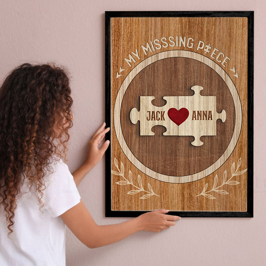 Personalized Valentines Day Gifts | Personalized Valentines Day Gifts for Him | Couple Canvas