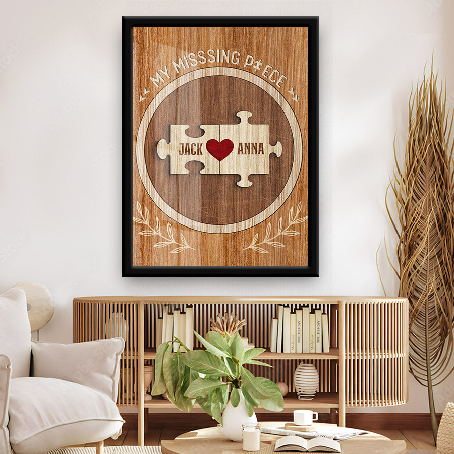 Personalized Valentines Day Gifts | Personalized Valentines Day Gifts for Him | Couple Canvas