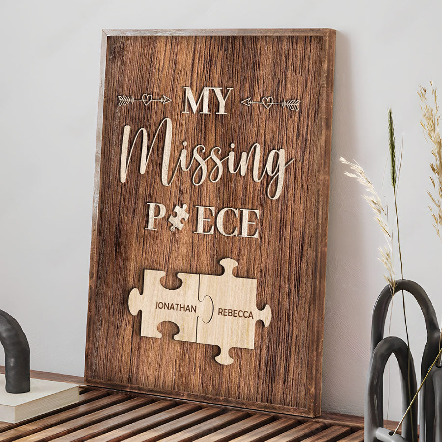 Personalized Valentines Day Gifts | Personal Valentines Gifts for Him | Couples Canvas