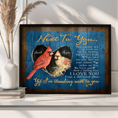 Personalized Valentines Gift for Him | Valentine Canvas Prints