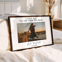 Personalized Valentines Gift for Him | Valentine Custom Canvas Print
