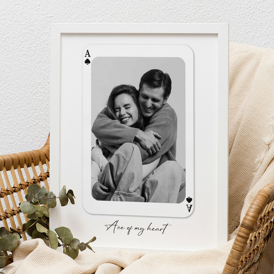 Personalized Valentines Gift for Husband | Custom Canvas Wall Art