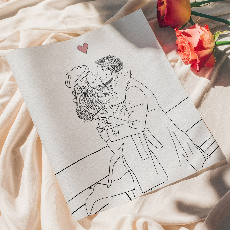 Personalized Valentines Gift for Husband | Valentines Day Canvas