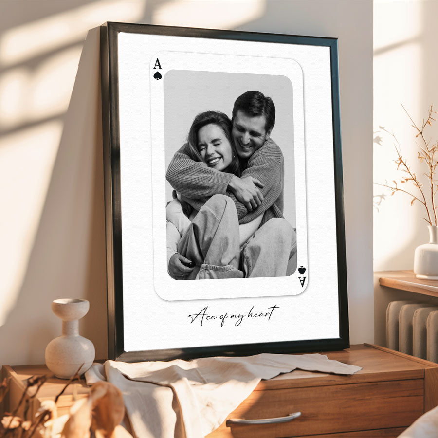 Personalized Valentines Gift for Husband | Custom Canvas Wall Art