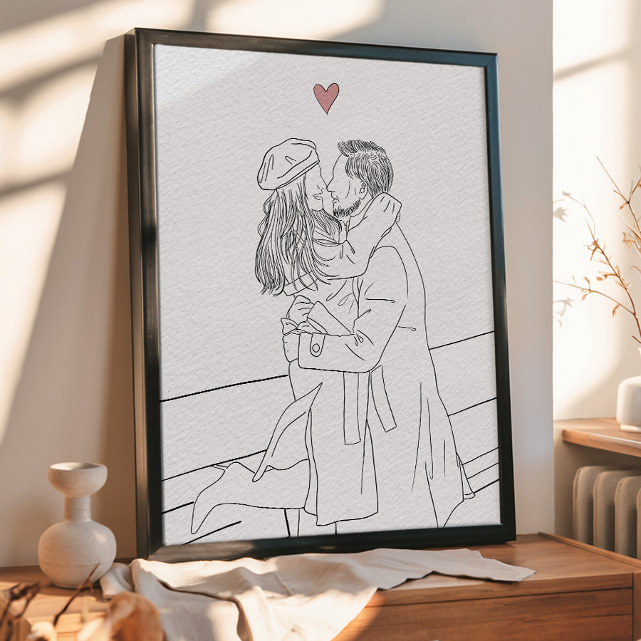 Personalized Valentines Gift for Husband | Valentines Day Canvas