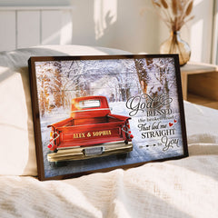 Personalized Valentines Gift | Custom Canvas Print