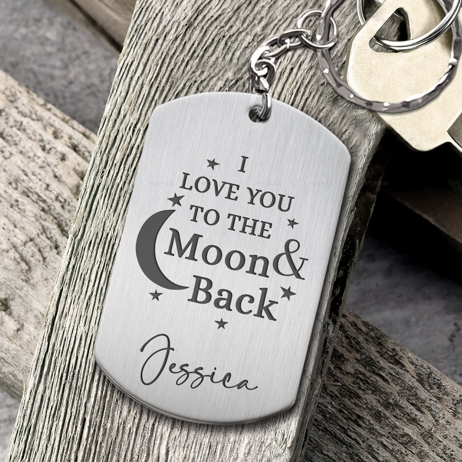 Personalized Valentines Gifts for Boyfriend | Valentine Custom Gifts | Couple Keychain