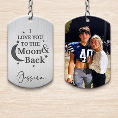 Personalized Valentines Gifts for Boyfriend | Custom Keychain