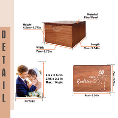 Personalized Valentines Gifts for Him | Photo Gift Box