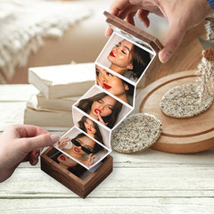 Personalized Valentines Gifts for Him | Photo Gift Box