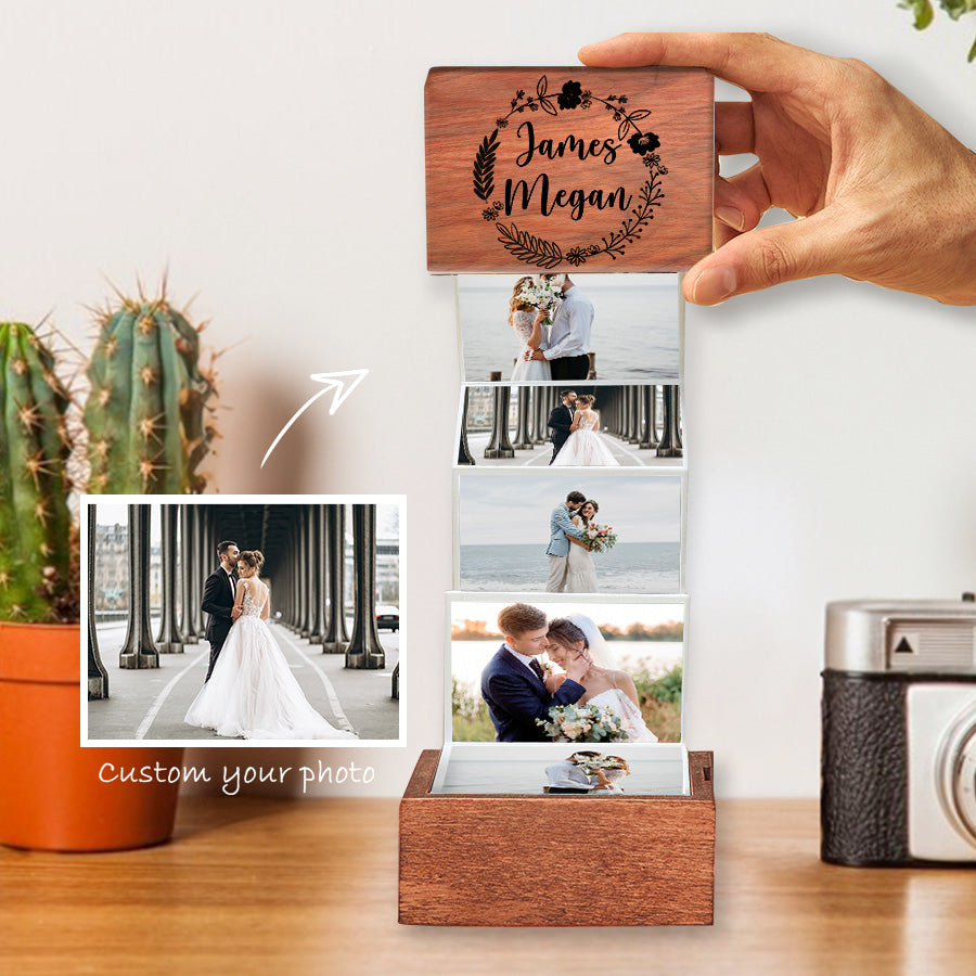 Personalized Valentines Gifts for Husband | Photo Box Gift
