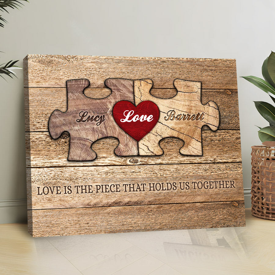 Personalized Valentines Gifts for Men | Custom Canvas Prints