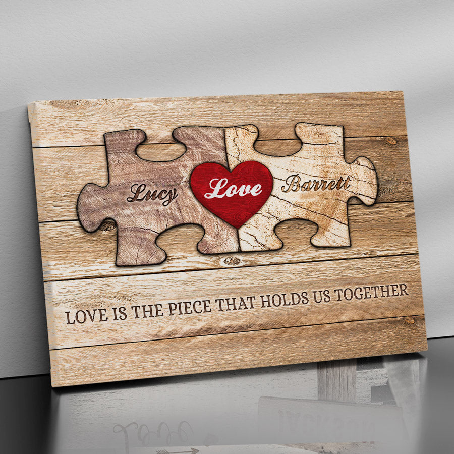Personalized Valentines Gifts for Men | Custom Canvas Prints