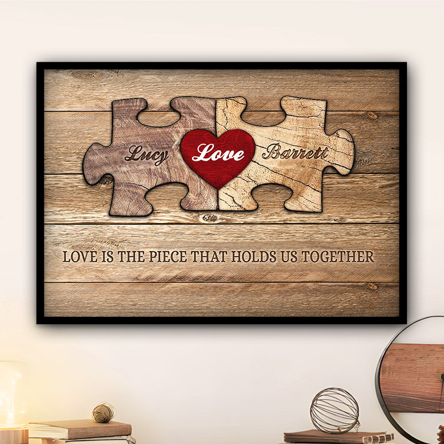 Personalized Valentines Gifts for Men | Custom Canvas Prints