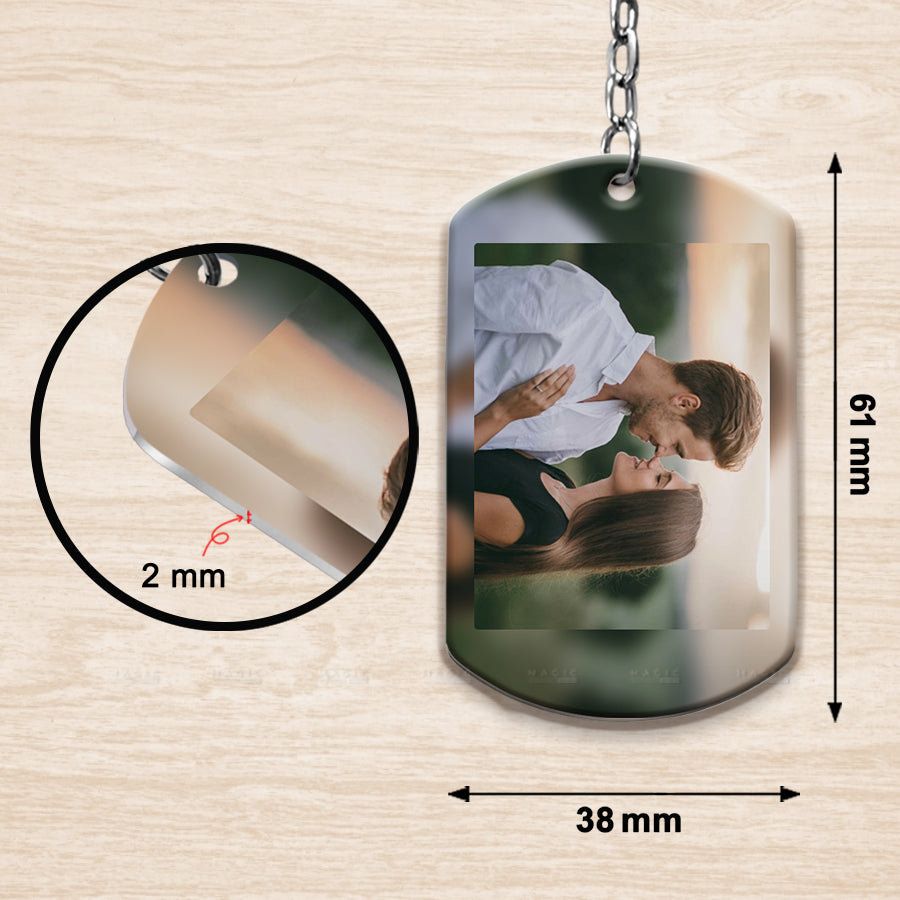 Personalized Valentines Gifts | Valentines Day Custom Gifts | I Love You More the End I Win Keychain