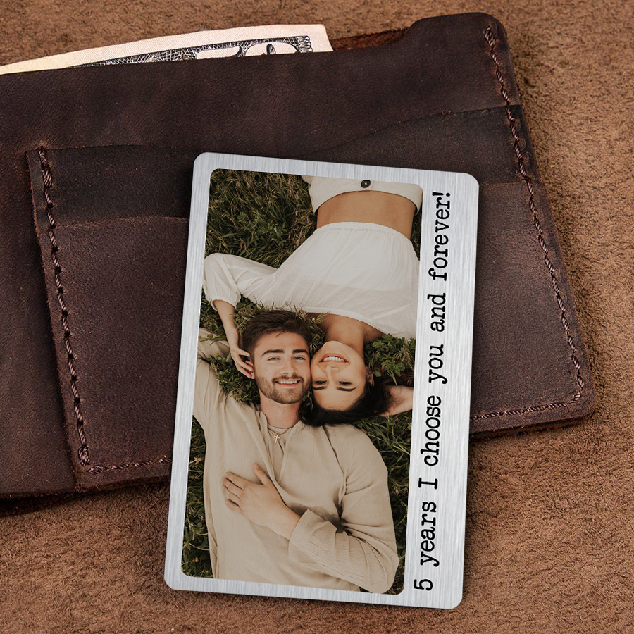 Personalized Valentines Gifts | Personalized Valentines Gifts for Husband | personalized wallet card