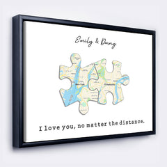 Valentine Day Gifts for Him Personalized | Custom Canvas Prints
