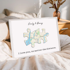 Valentine Day Gifts for Him Personalized | Custom Canvas Prints