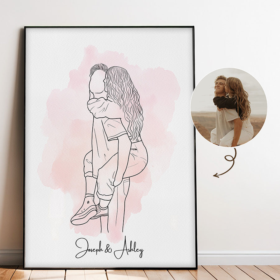 Valentine Gift for Husband | Valentine Canvas Prints Wall Art