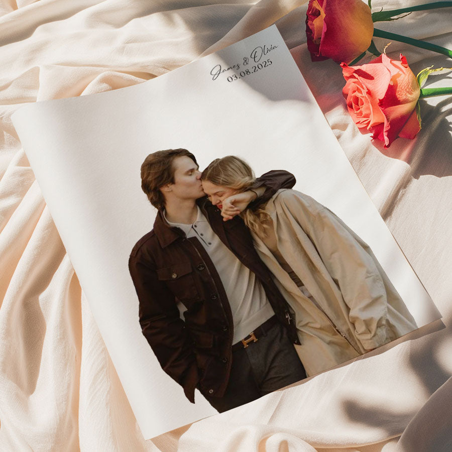 Valentine Gift for Husband | Valentine Canvas Art Print