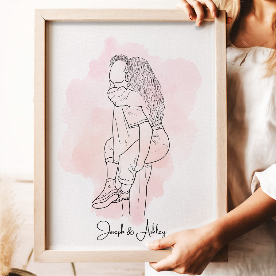 Valentine Gift for Husband | Valentine Canvas Prints Wall Art