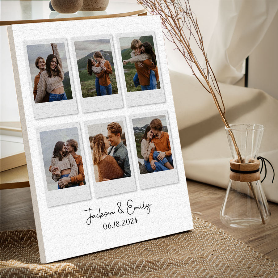 Valentine Gift for Husband | Custom Canvas Wall Art