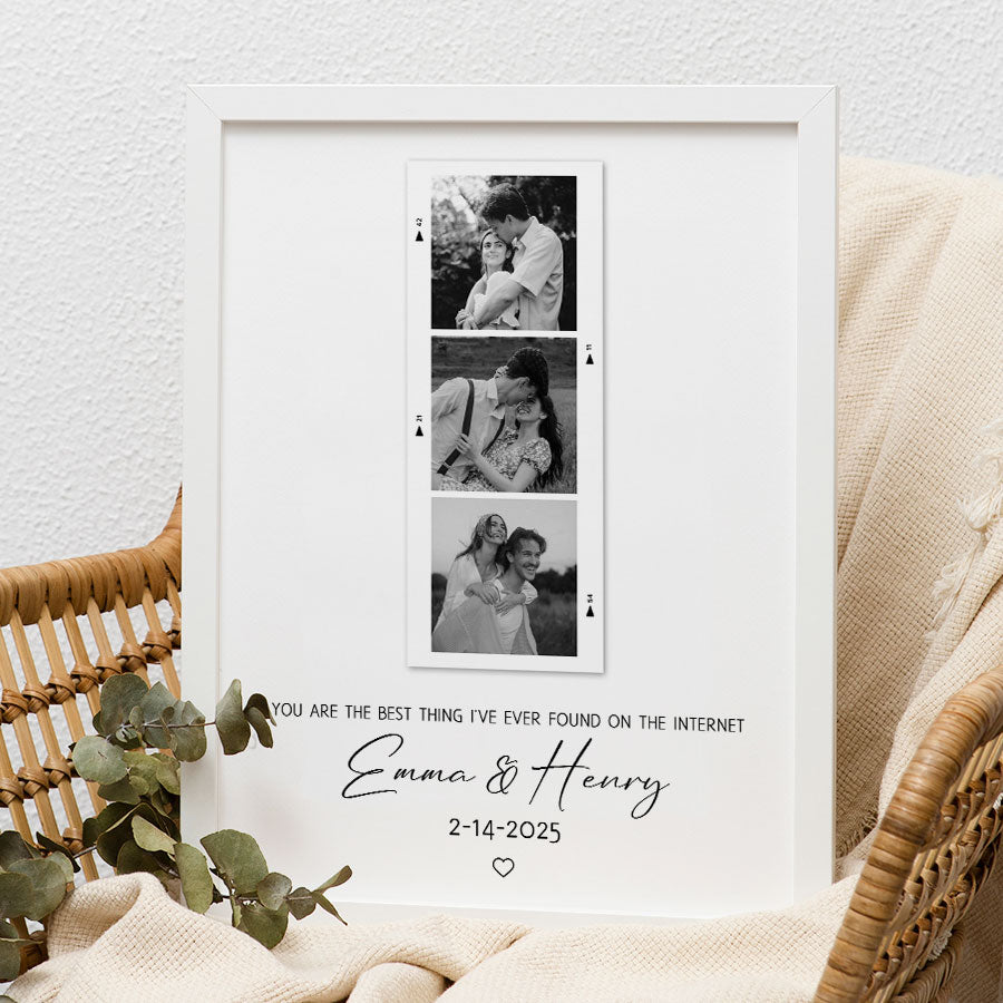 Valentine Gift for Husband | Valentines Canvas Art Prints