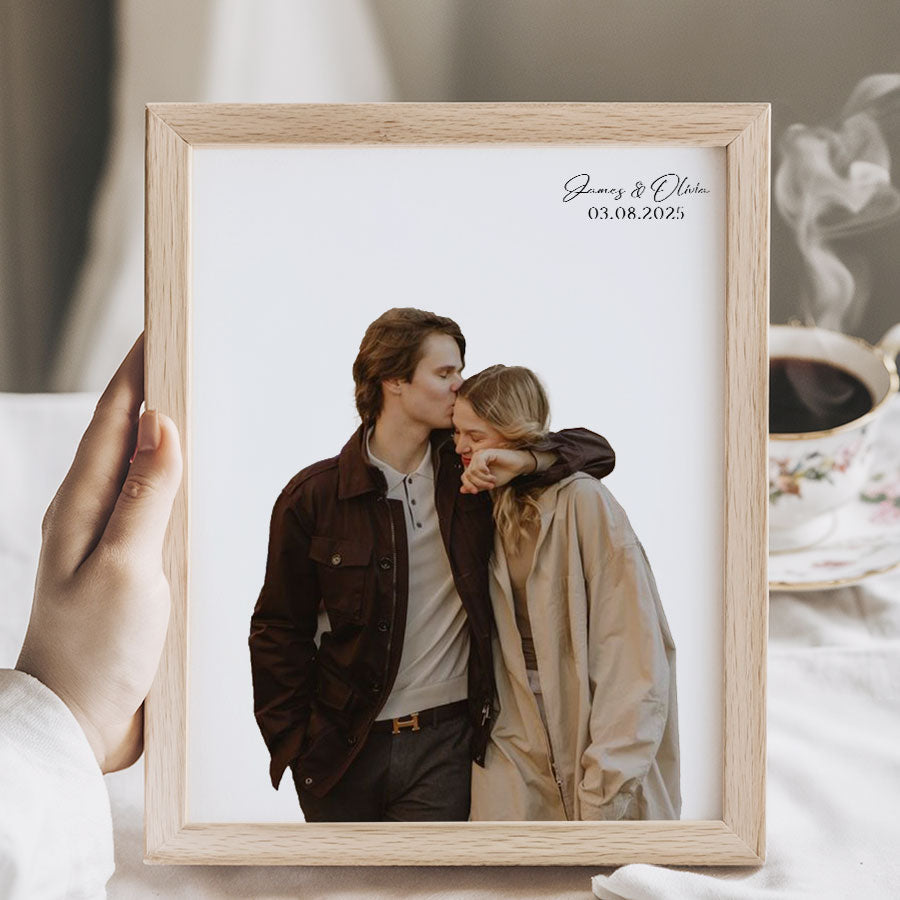 Valentine Gift for Husband | Valentine Canvas Art Print